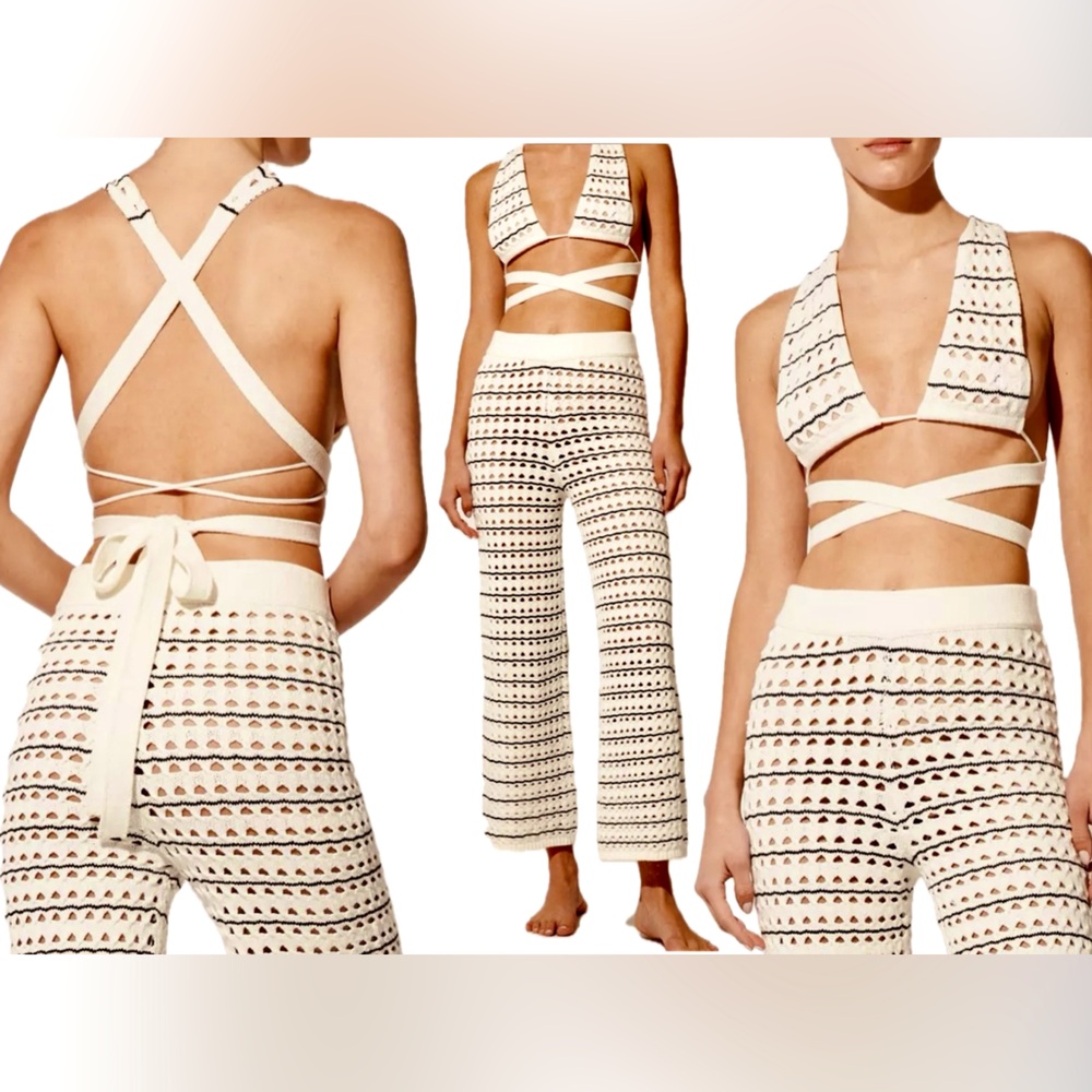 SOLID AND STRIPED RESORT SET - SMALL/LARGE  NEW W/TAGS